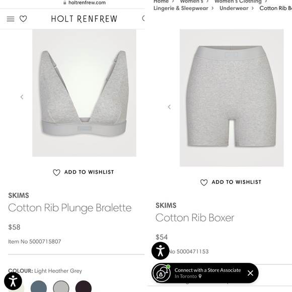 SKIMS Other - BNWT Skims set bra and boxer boy briefs